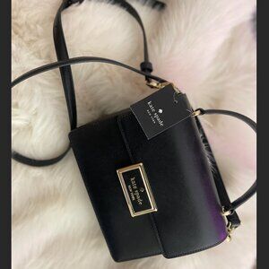 (NWT) Kate Spade- Reegan Top Handle Leather Box Satchel Crossbody Bag